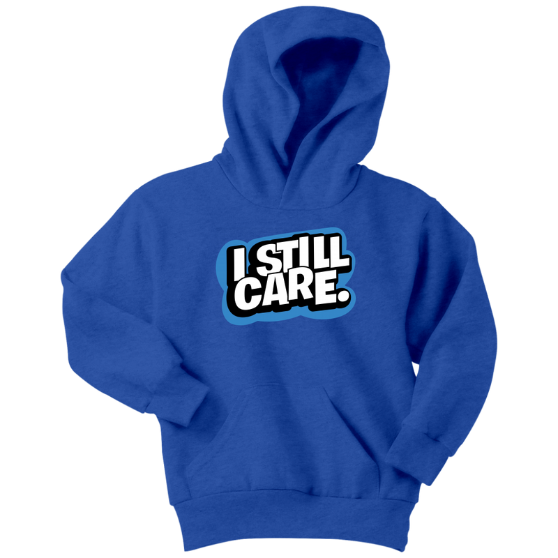 Yep, I Still Care Youth Unisex Hoodie