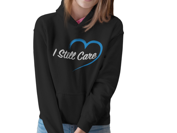 I Still Care Heart Women's Fleece Pullover Hoodie