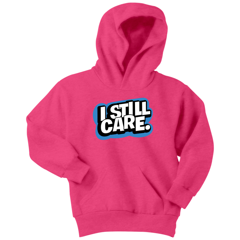 Yep, I Still Care Youth Unisex Hoodie