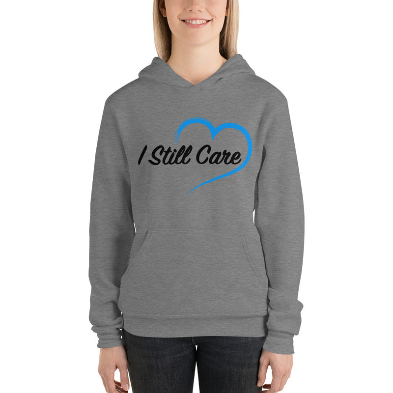 I Still Care Heart Women's Fleece Pullover Hoodie