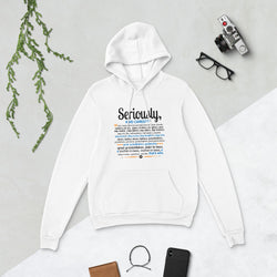 Who Cares Unisex Fleece Pullover Hoodie