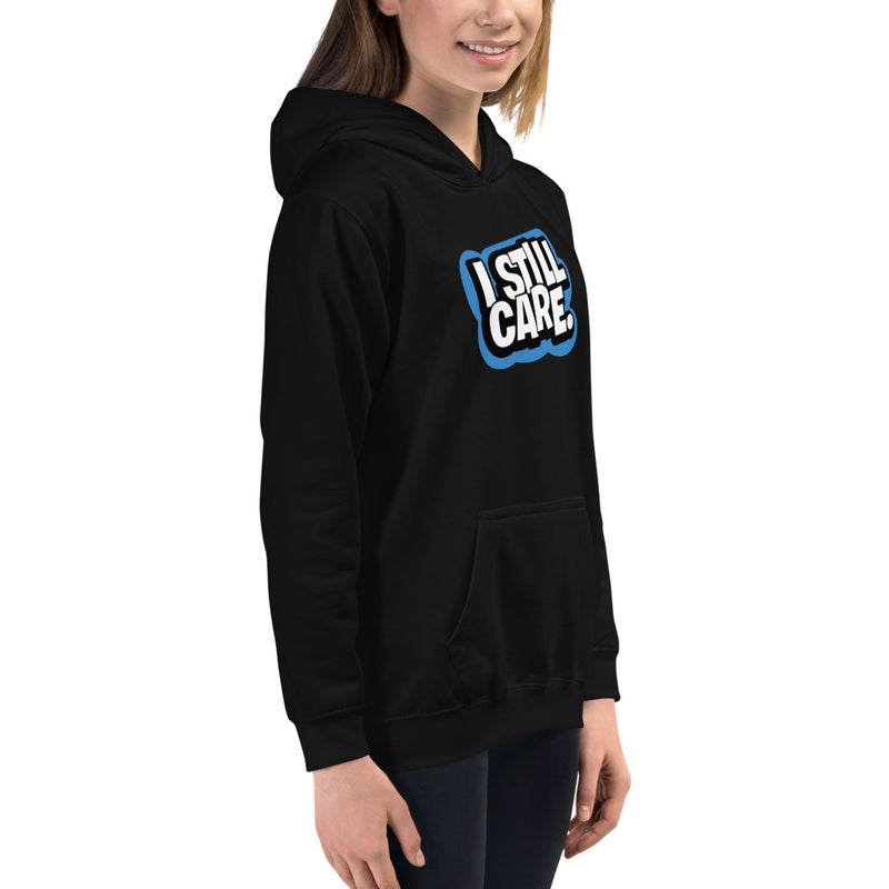 Yep, I Still Care Youth Unisex Ringspun Hoodie