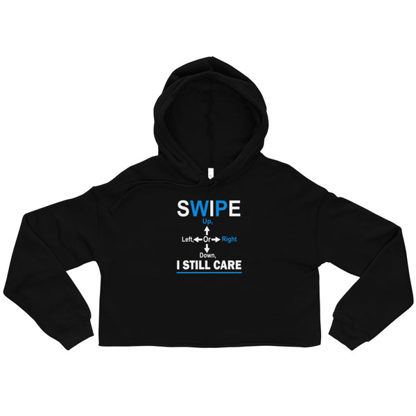 Swipe Cropped Hoodie