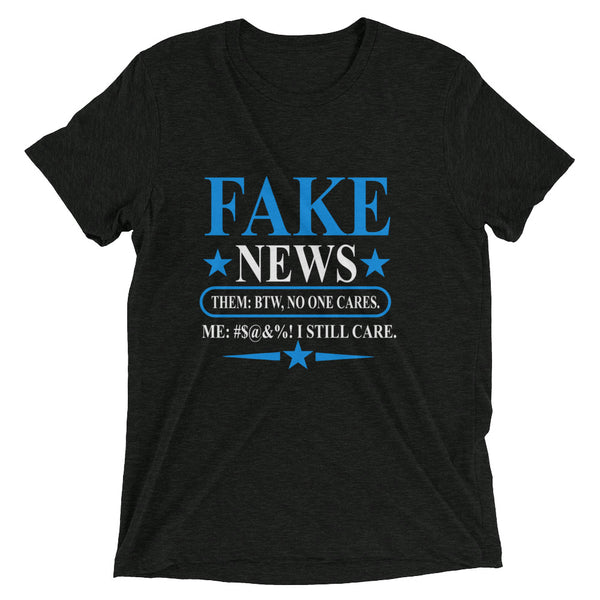 Fake News Unisex Tri-Blend T-Shirt