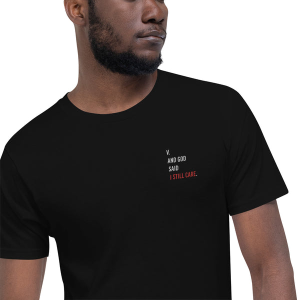 And God Said Men's Drop Tail Long T-Shirt