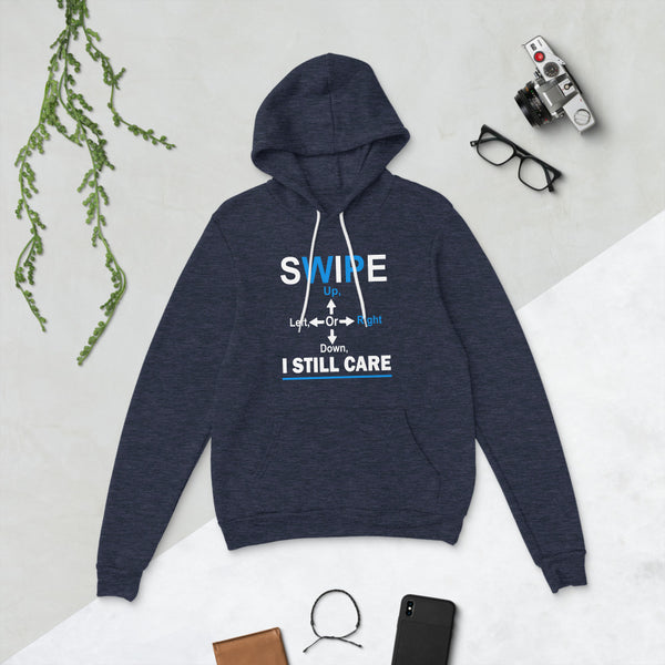 Swipe Unisex Fleece Pullover Hoodie