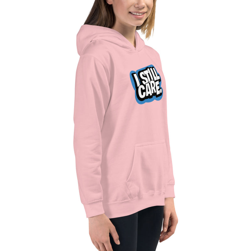 Yep, I Still Care Youth Unisex Ringspun Hoodie