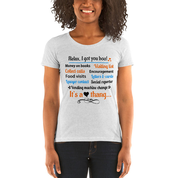 Relax, Boo Women's Tri-Blend T-Shirt