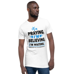 i'm Praying Men's Drop Tail Long t-Shirt