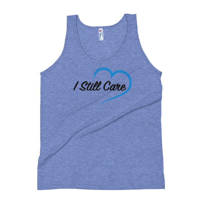 I Still Care Heart Women's Tri-Blend Tank Top