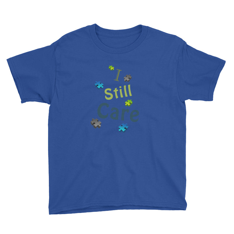 I Still Care Pieces of a Puzzle Unisex Youth Fashion Tee