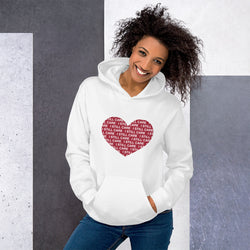 Heart of Love Heavy Blend Hoodie Sweatshirt