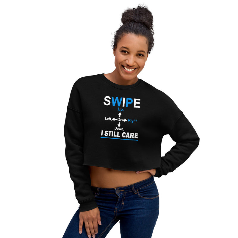 Swipe Cropped Sweatshirt