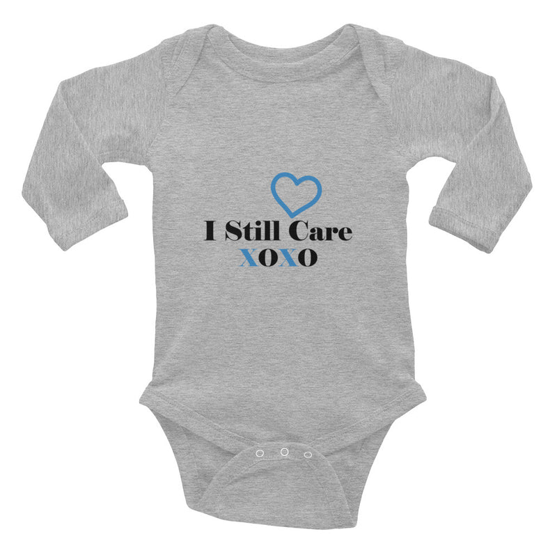 I Still Care Lil Heart Infant Long Sleeve Bodysuit