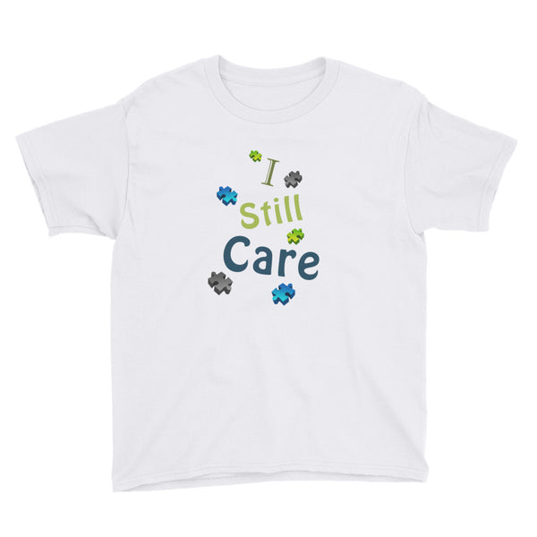 I Still Care Pieces of a Puzzle Unisex Youth Fashion Tee