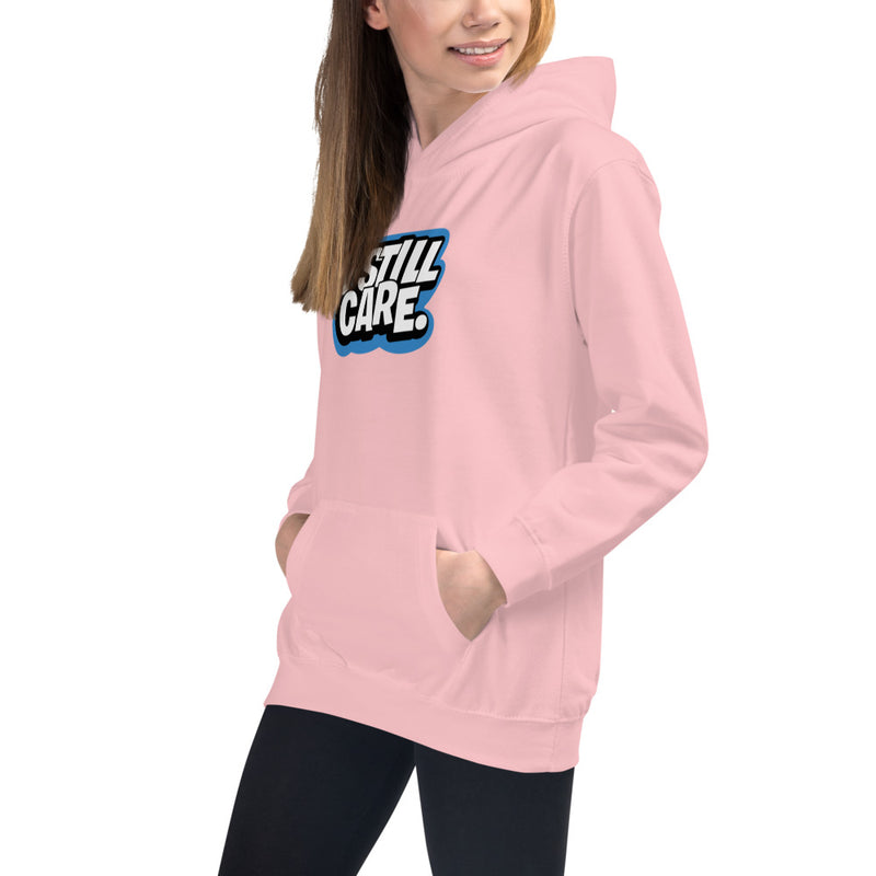 Yep, I Still Care Youth Unisex Ringspun Hoodie