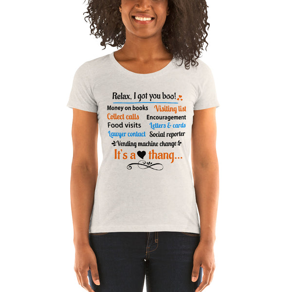 Relax, Boo Women's Tri-Blend T-Shirt