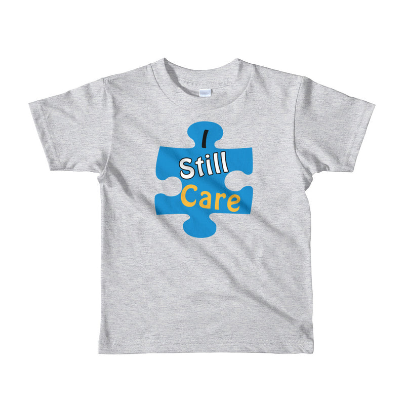 I Still Care Puzzle Fun Boys' Short Sleeve T-Shirt