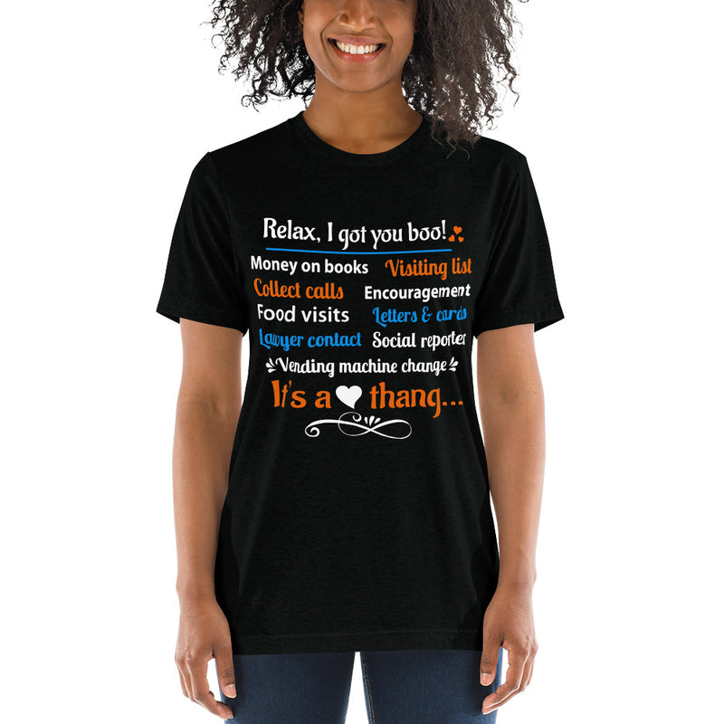 Relax, Boo Women's Tri-Blend T-Shirt