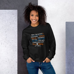 Relax, Boo Women's Crew Neck Sweatshirt