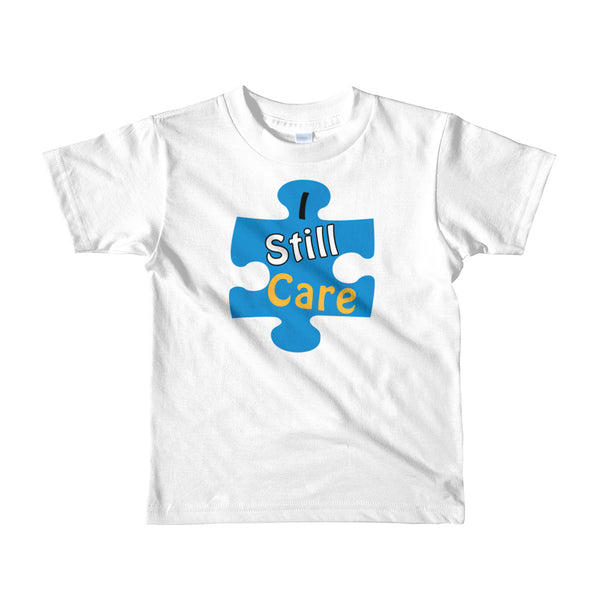 I Still Care Puzzle Fun Boys' Short Sleeve T-Shirt