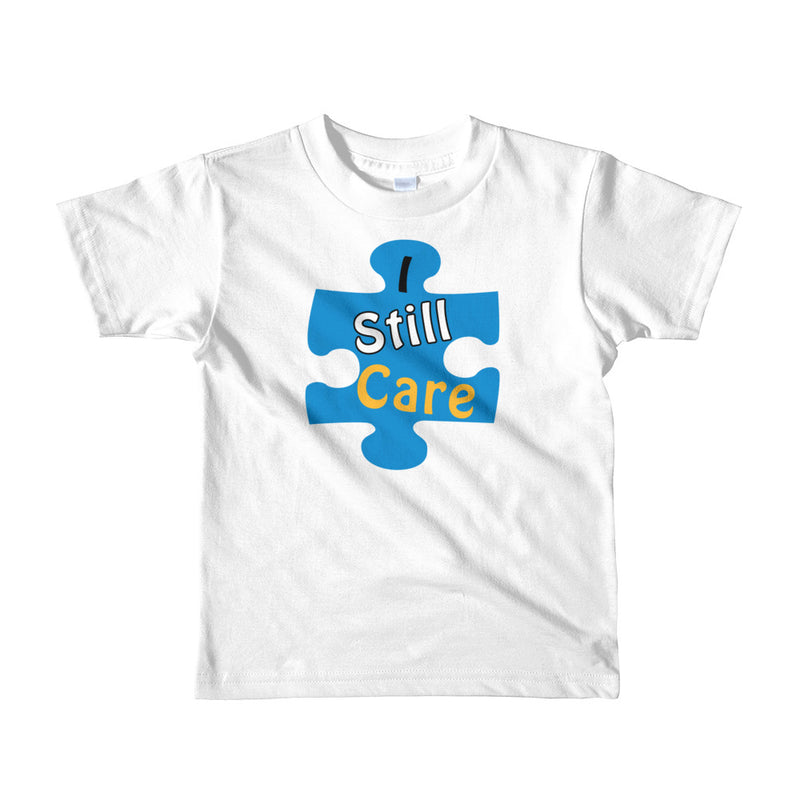 I Still Care Puzzle Fun Boys' Short Sleeve T-Shirt