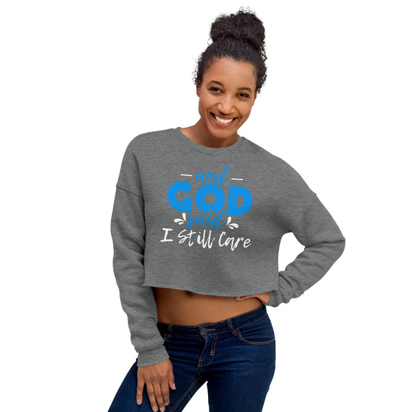 Divine Mercy Women's Cropped Sweatshirt