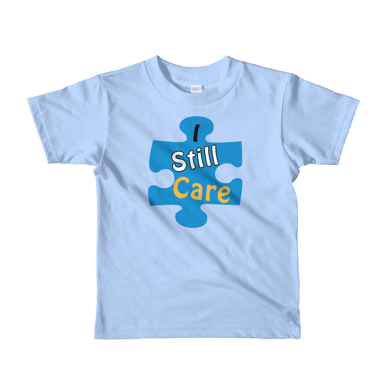 I Still Care Puzzle Fun Boys' Short Sleeve T-Shirt