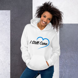 I Still Care Heart Women's Heavy Blend Hooded Sweatshirt