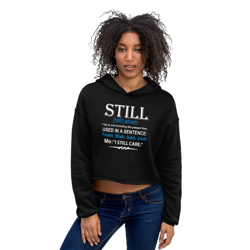 STILL Cropped Hoodie