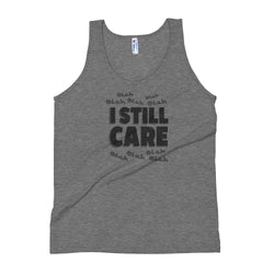 Blah to the 9 I Still Care Women's Tri-Blend Tank Top