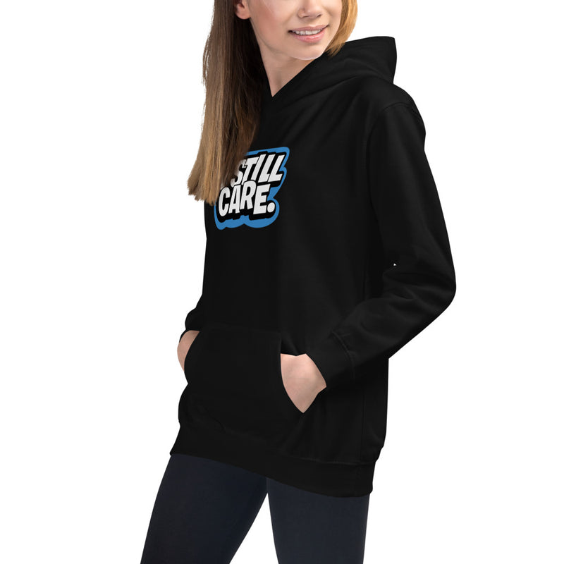 Yep, I Still Care Youth Unisex Ringspun Hoodie