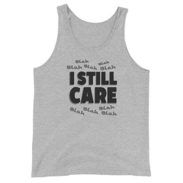 Blah to the 9 I Still Care Women's Jersey Tank Top