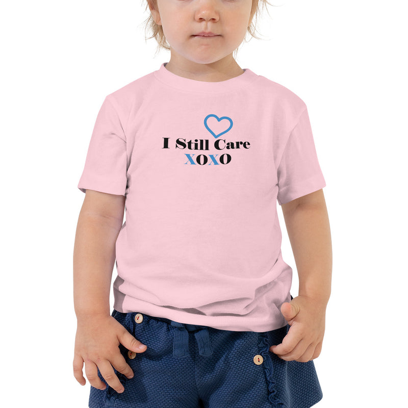 I Still Care Lil Heart Short Sleeve Toddler Tee